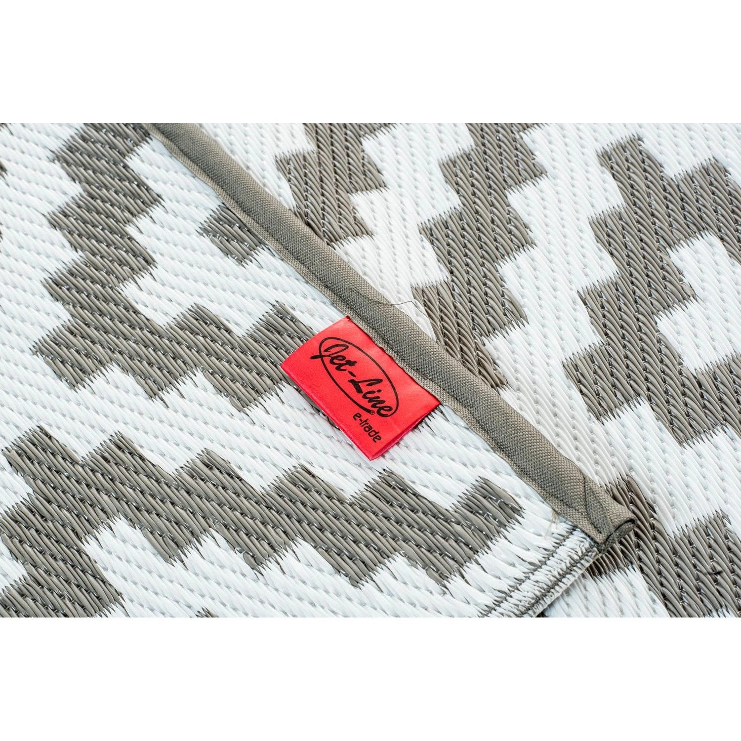 Jet-Line Outdoorteppich Austin Grau mit Geometrischen Mustern 120 x 180 cm Jet-Line Outdoorteppich Austin Grau mit Geometrischen Mustern 120 x 180 cm von Jet-Line