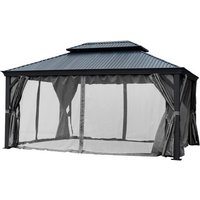 Jet-Line Pavillon »Damaskus«, BxHxT: 300 x 195 x 365 cm, Hardtop - grau Jet-Line Pavillon »Damaskus«, BxHxT: 300 x 195 x 365 cm, Hardtop - grau von Jet-Line