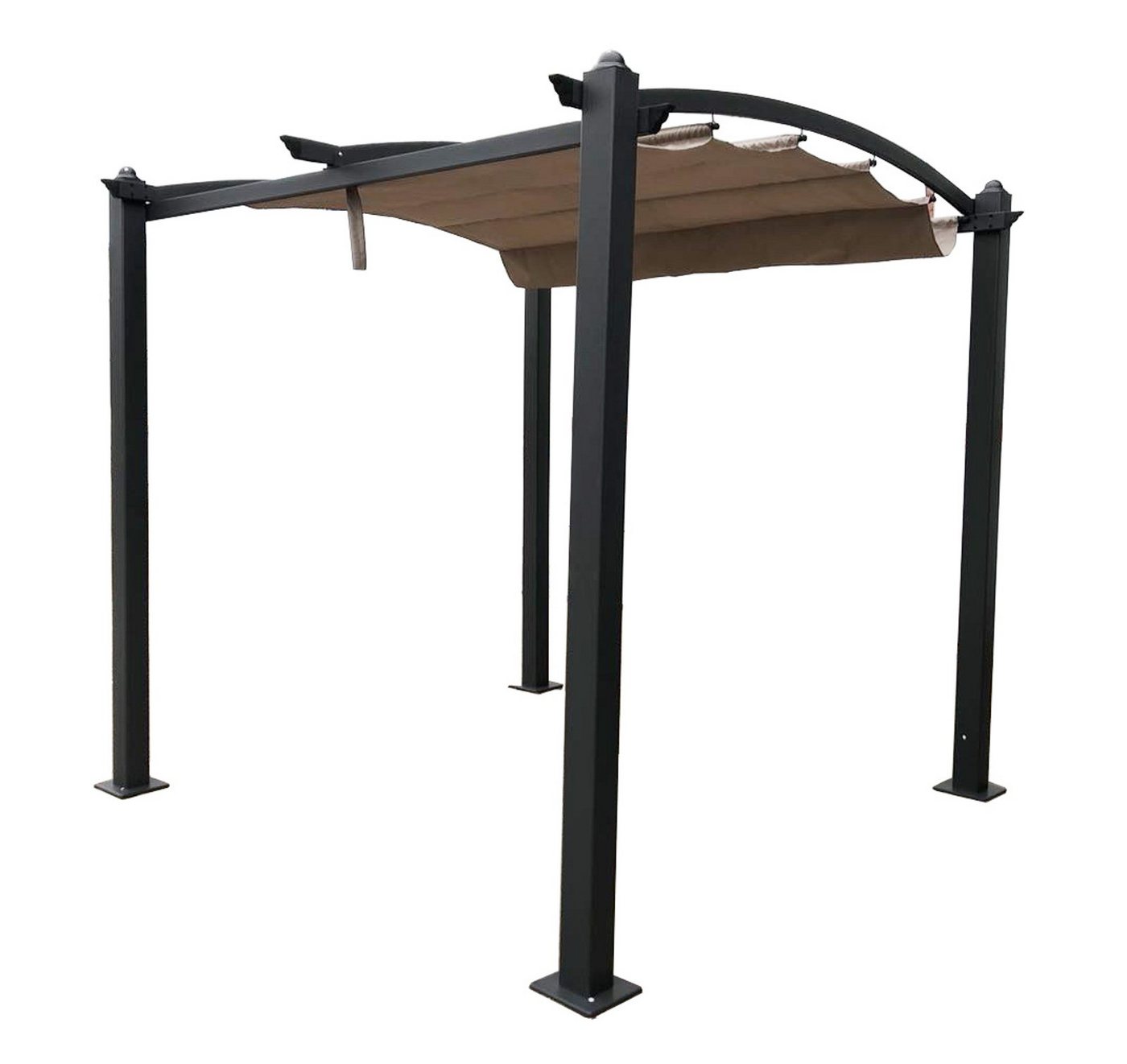 Jet-Line Pavillon Gartenpavillon Pergola GISEH 3x3m Pavillon Alumini von Jet-Line