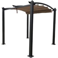 Jet-Line Pavillon »Giseh«, BxHxT: 295 x 220 x 295 cm - grau von Jet-Line