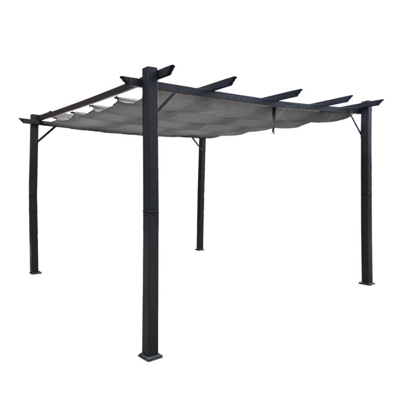 Jet-Line Pavillon Luxor KD 3 m x 4 m in Anthrazit von Jet-Line