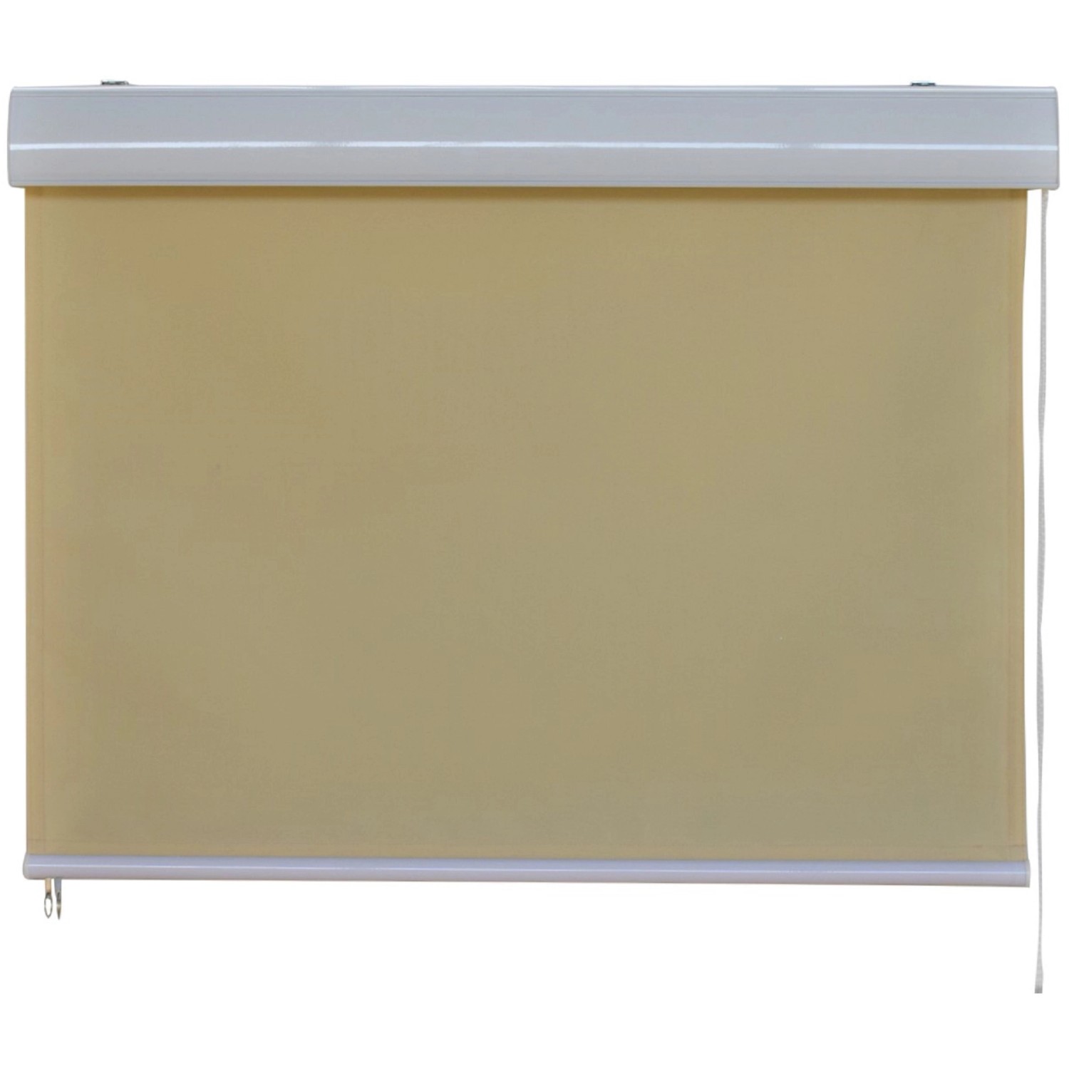 Jet-Line Sichtschutzrollo Beige 1,2 x 2,3 m mit Kassette von Jet-Line