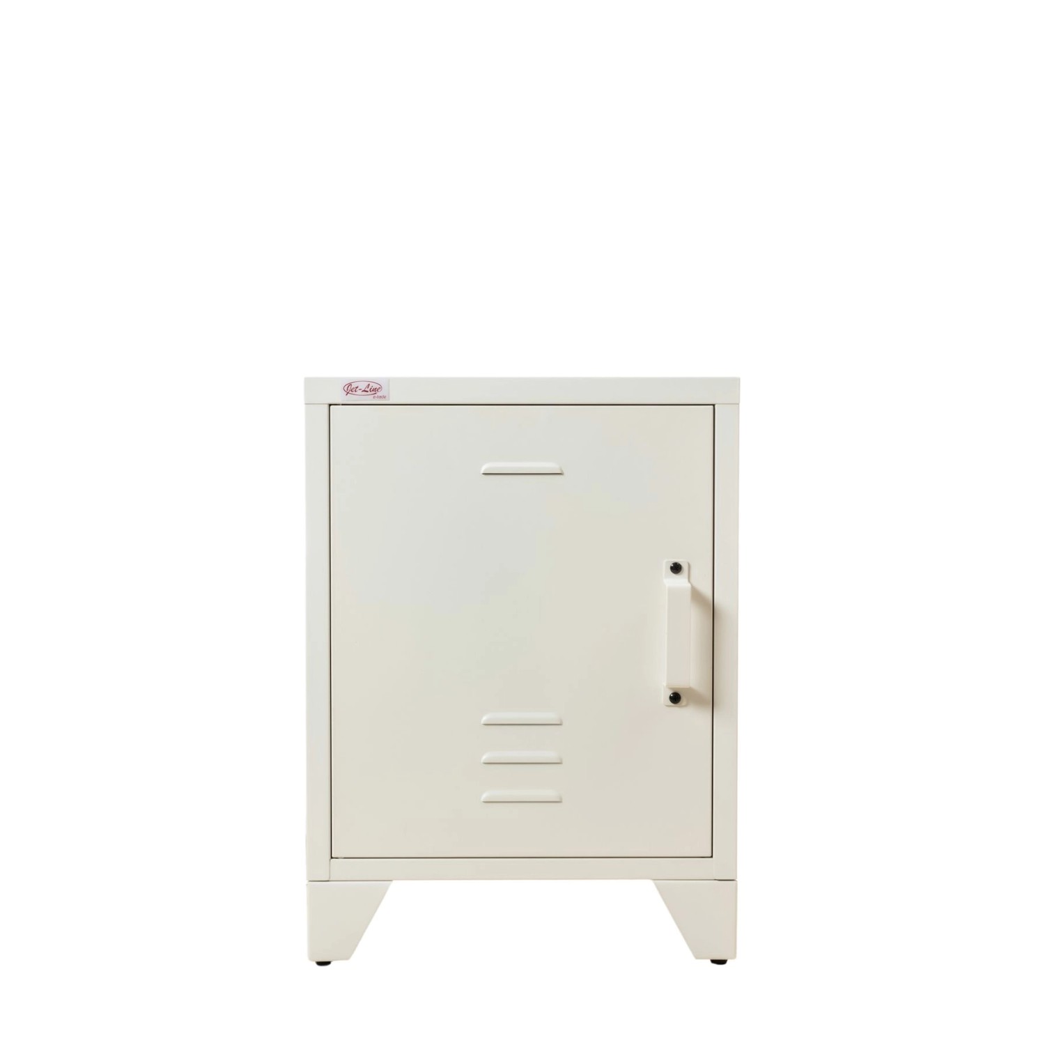 Jet-Line Stahlschrank Minskow im Industrie Design Weiß 40 x 40 x 55 cm von Jet-Line