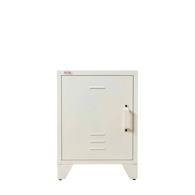 Jet-Line Stahlschrank Minskow im Industrie Design Weiß 40 x 40 x 55 cm von Jet-Line