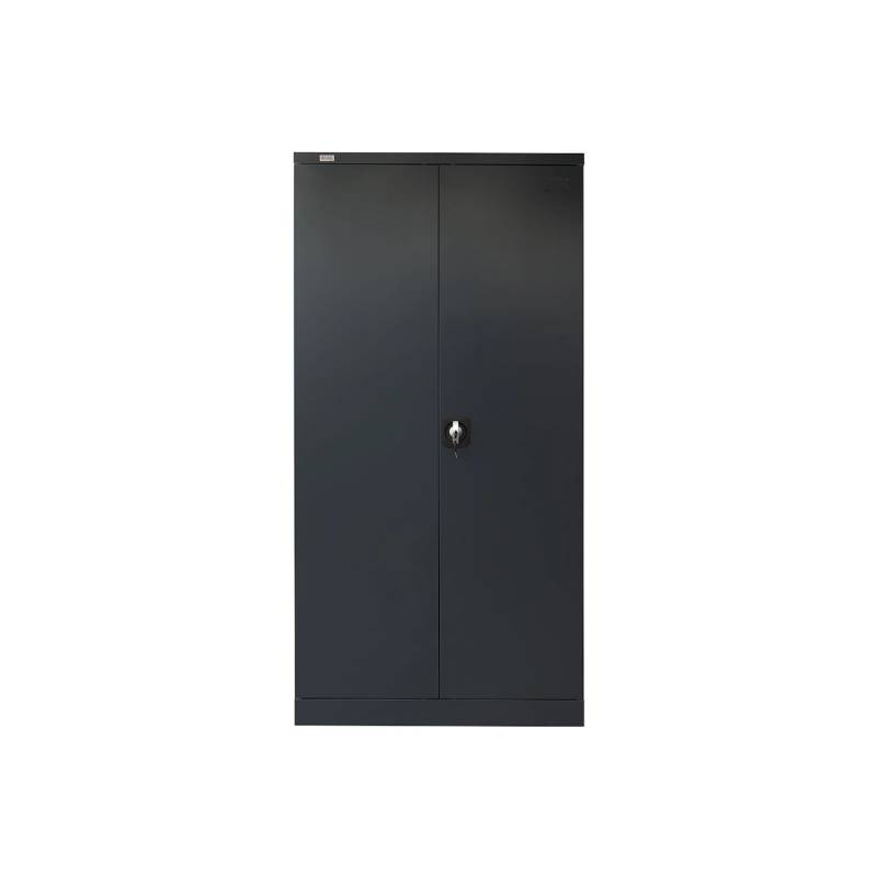 Jet-Line Stahlschrank Moskau in Anthrazit 90 x 40 x 185 cm mit Abschließbaren Türen von Jet-Line