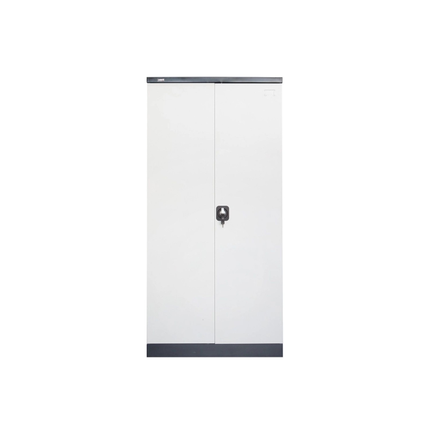 Jet-Line Stahlschrank Moskau in Anthrazit-Weiß 90 x 40 x 185 cm mit Abschließbaren Türen von Jet-Line