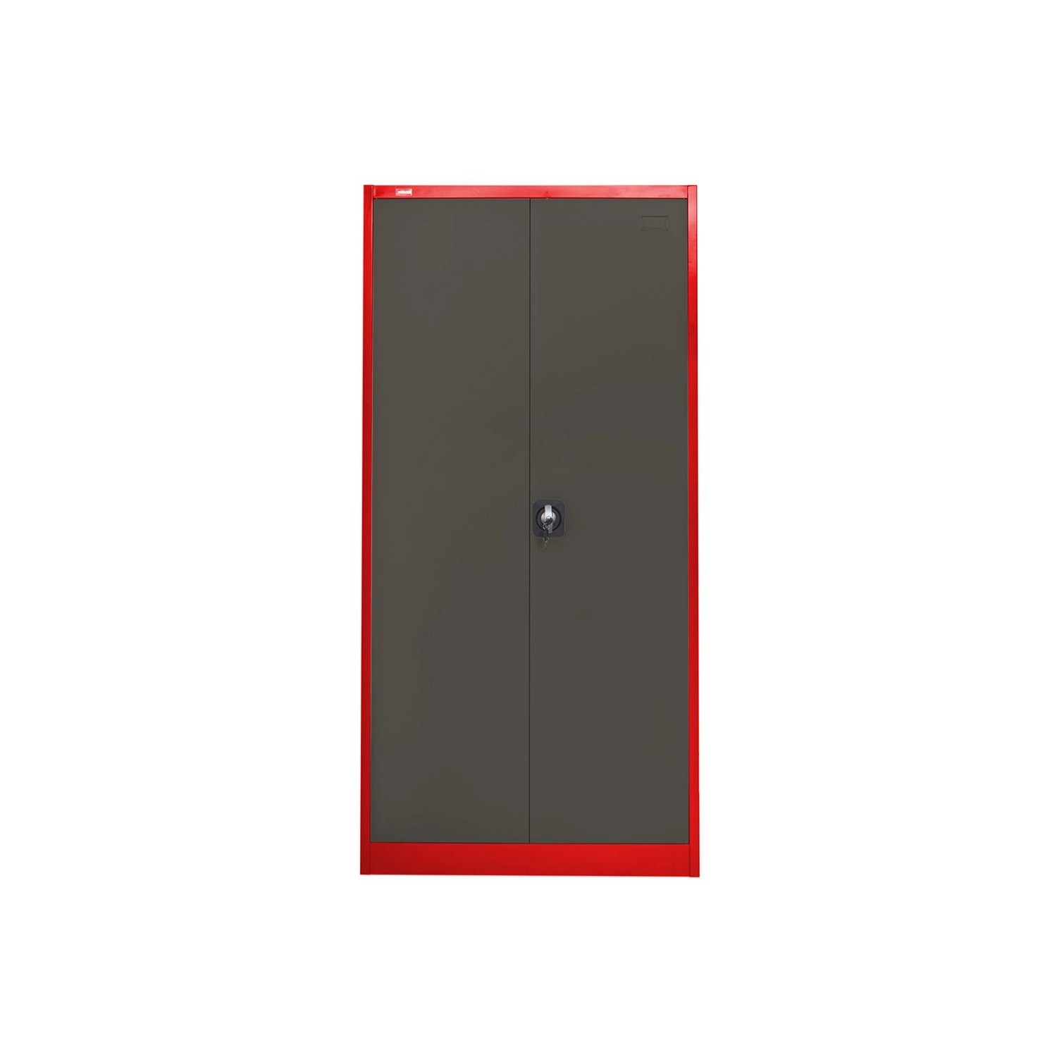 Jet-Line Stahlschrank Omsk in Anthrazit -Rot 90 x 45 x 185 cm mit Abschließbaren Türen und Garderobe Jet-Line Stahlschrank Omsk in Anthrazit -Rot 90 x 45 x 185 cm mit Abschließbaren Türen und Garderobe von Jet-Line