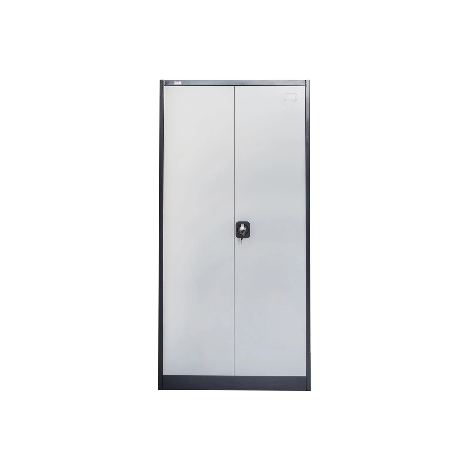 Jet-Line Stahlschrank Omsk in Anthrazit-Weiß 90 x 45 x 185 cm mit Abschließbaren Türen und Garderobe Jet-Line Stahlschrank Omsk in Anthrazit-Weiß 90 x 45 x 185 cm mit Abschließbaren Türen und Garderobe von Jet-Line