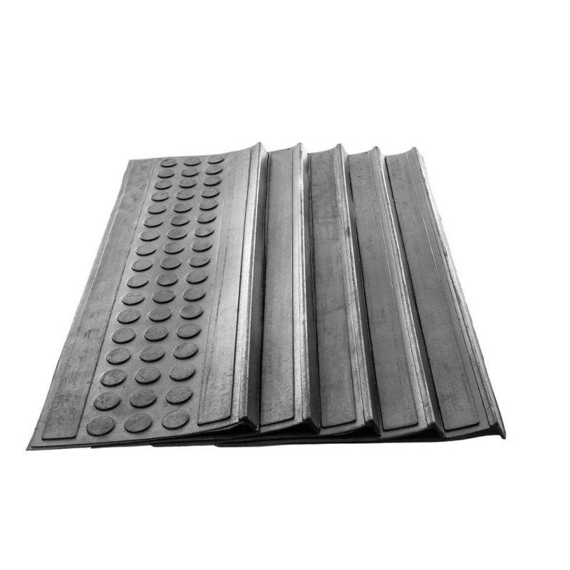 Jet-Line Stufenmatte Melina aus Gummi Wetterfest Rutschhemmend 25 x 75 cm 5er-Set von Jet-Line