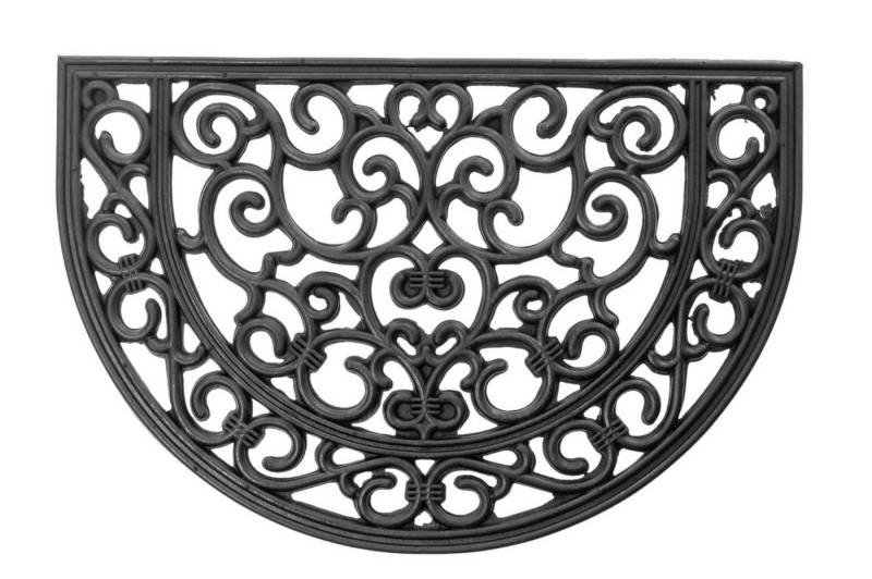 Jet-Line Stufenmatte Relief Gummi Matte Eingang PAULINA 39x60 cm von Jet-Line