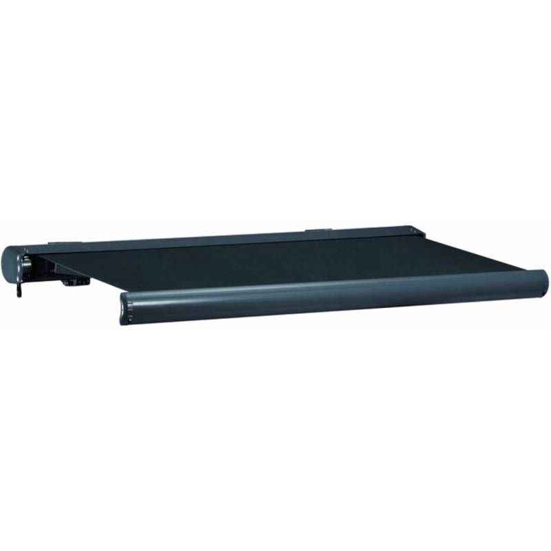 Jet-Line Vollkassettenmarkise mit Motor Sunray Anthrazit 4 m x 3 m von Jet-Line