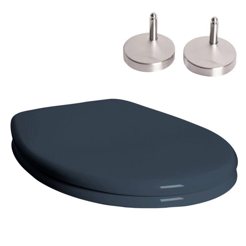 Jet-Line WC-Deckel in Anthrazit aus Thermoplast mit Absenkautomatik von Jet-Line