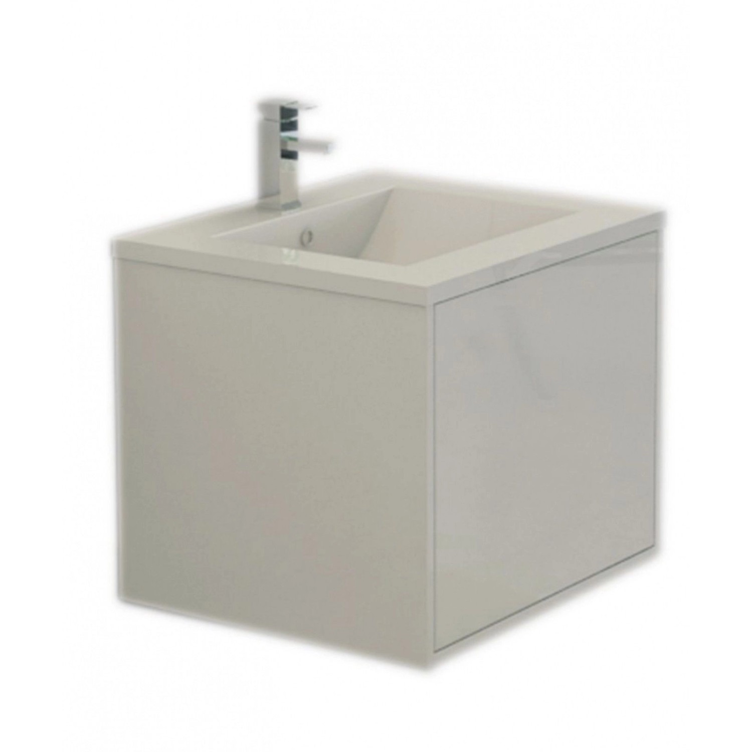 Jet-Line Waschtisch Linz 60 cm in Weiß SMC-Waschbecken und Unterschrank Jet-Line Waschtisch Linz 60 cm in Weiß SMC-Waschbecken und Unterschrank von Jet-Line