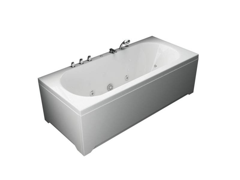Jet-Line Whirlpool-Badewanne Whirlpool VILLA GABRIELA 170 x 75 cm von Jet-Line