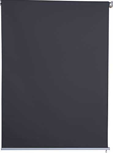 Jet-Line® | Sichtschutzrollo | 1,2 x 2,3 m | anthrazit | Außenrollo | Balkon | Sichtschutz | Beschattung | Windschutz | Rollo von Jet-Line