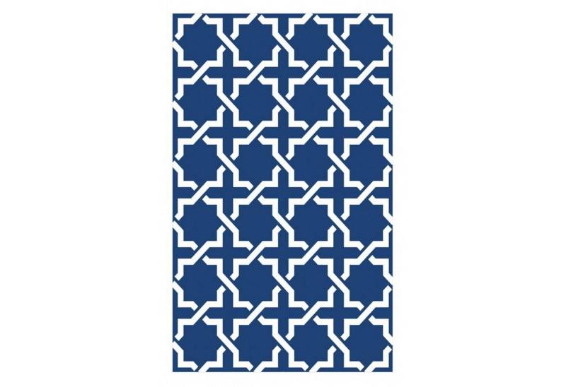 Jet-Line Outdoorteppich Garten Outdoor Teppich Modern blau 90x150 cm von Jet-Line