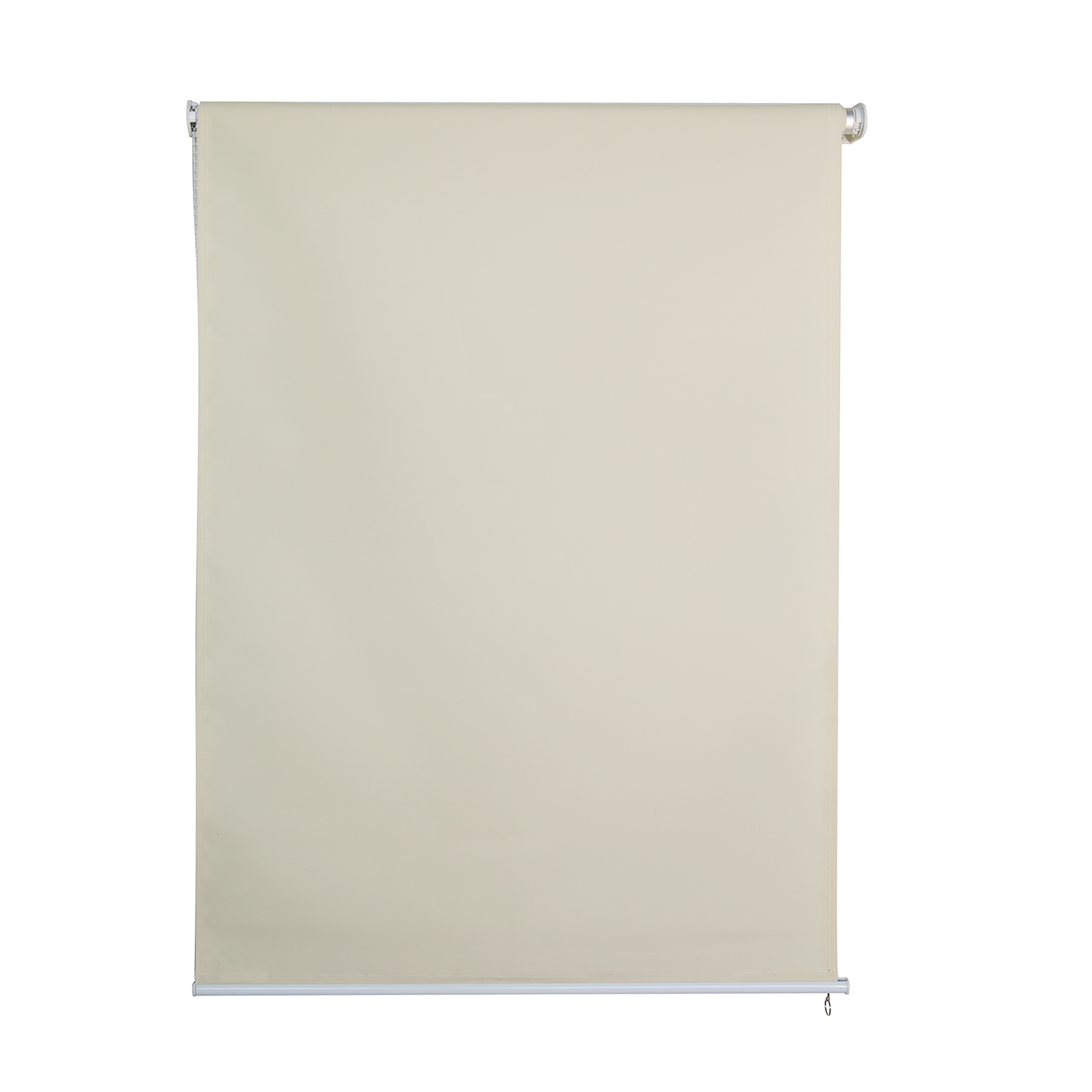 Vertikalmarkise Balkonmarkise Beschattung Sichtschutzrollo 120 cm x 230 cm beige Außenrollo von Jet-Line