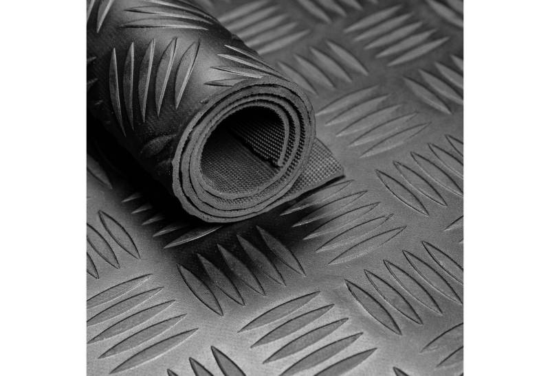 Jet-Line Stufenmatte Gummimatte Bodenmatte Hammerschlag Design 100 Brei von Jet-Line