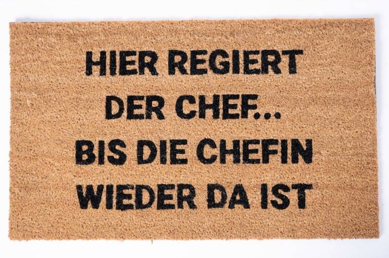 Jet-Line Stufenmatte Jet-Line Kokos Fußmatte REGINA 45x75x1,5 cm Schuha von Jet-Line