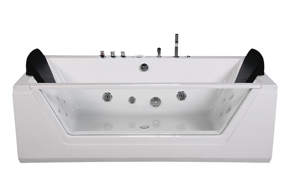 Whirlpool Spa Whirlwanne Badewanne weiss Vollausstattung Heizung Ozon LED von Jet-Line