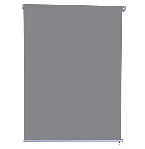 Jet-Line | Outdoorrollo | Sichtschutzroll | Hellgrau | 1.0 x 2.3 m | Windschutz | Sonnenschutz | Windschutzrollo | Außenrollo | Balkon | Terrasse | Garten von Jet-Line