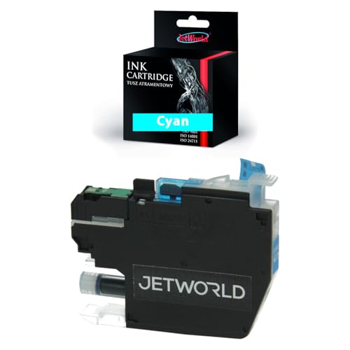 JetWorld Tintenpatrone LC462C LC-462C Kompatibel für Brother MFCJ2340DW, MFCJ3540DW, MFCJ3940DW Cyan Inhalt: 12ml von JetWorld