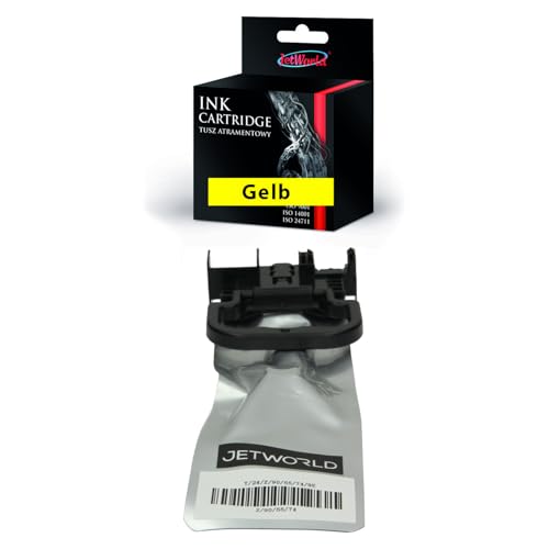JetWorld Tintenpatrone T11C T11C4 C13T11C440 Kompatibel für Epson Workforce Pro WFC5390DW, WFC5890DWF Gelb 3000 Seiten von JetWorld