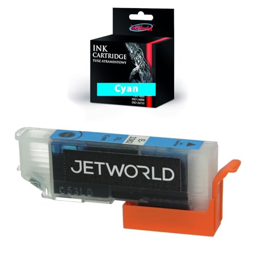 JetWorld Tintenpatrone T3362 C13T33624010 Kompatibel für Epson Expression Premium XP530, XP630, XP635, XP830, XP900 Cyan Inhalt: 16ml von JetWorld