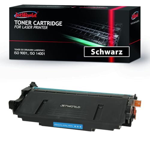 JetWorld Toner 89A CF289A Kompatibel für HP Laserjet Enterprise Flow MFP M528c, M528z, MFP M528dn, M528f, M507dn, M507dng, M507n, M507x, Schwarz 5000 Seiten je Tonerkartusche, Hochwertiger Druck von JetWorld