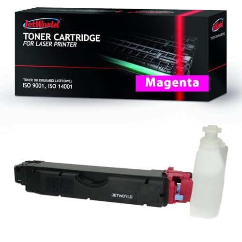 JetWorld Toner CK5513M CK-5513M 1T02VMMUT0 Kompatibel für UTAX Utax 355ci, 356ci,Triumph-Adler 355ci, 356ci Magenta 6000 Seiten je Tonerkartusche, Hochwertiger Druck von JetWorld