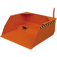 Eichinger® Schaufel mit Staplergabel-Durchschub, 3000 kg, 1000 Liter reinorange von Eichinger®
