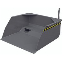 Eichinger® Schaufel mit Staplergabel-Durchschub, 4000 kg, 2500 Liter anthrazitgrau von Eichinger®