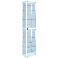 VCM Standvitrine Kavisa XXL, weiß von VCM