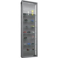 VCM Wandvitrine Stano Maxi, silber von VCM