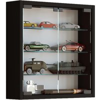VCM Wandvitrine Mandosa S, schwarz von VCM