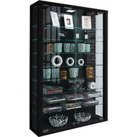 VCM Wandvitrine Vitrosa Mini, schwarz von VCM