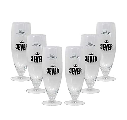 Jever Pokal Bierglas 0,2l - 6er Set von Jever-Jever