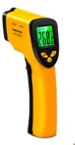 Jewan Infrarot-Thermometer -50°C-600°C, Laser Infrarot Thermometer, Temperaturmessgerät für Kochen Barbecue Industrie Gefrierschrank Grill (Nicht für Menschen) von Jewan