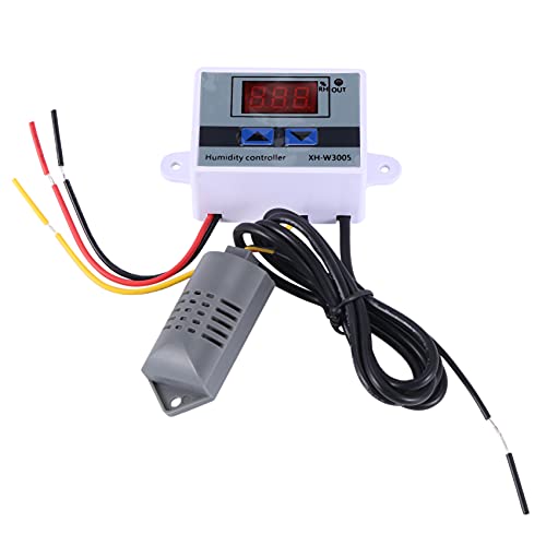 Jewecutger Feuchte Regler Für Digitale Feuchte Regler 0-99% Rh Hygrostat Mit Feuchte Sensor AC220V Jewecutger Feuchte Regler Für Digitale Feuchte Regler 0-99% Rh Hygrostat Mit Feuchte Sensor AC220V von Jewecutger