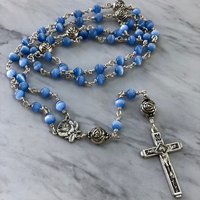 Rosenkranz "Blaue Augen" von JewelBella