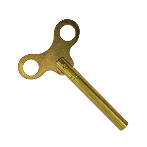 4 mm langer Schaft (7) Uhren-Schlüssel, Flügel-Typ, Messing-Schlüssel von Jewellers Tools