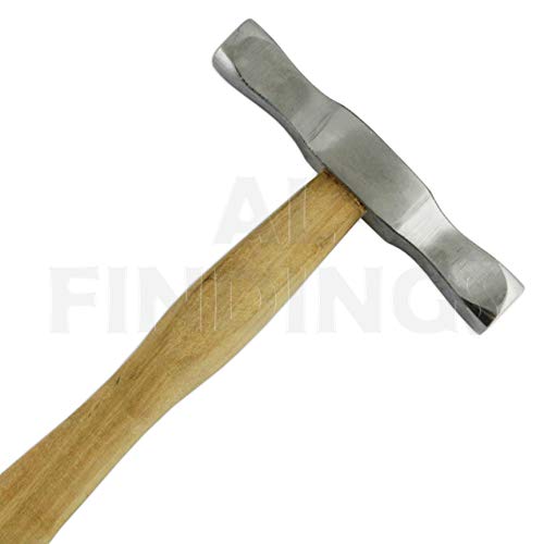 Jewellers Tools Planishing Chasing Repouse Hammer, Blech Panel Schmuck Design Werkzeug (325) von Jewellers Tools