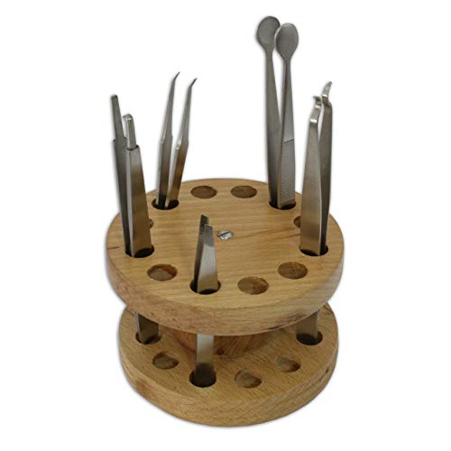 Pinzettenständer aus Holz von Jewellers Tools