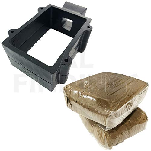 Standardflasche und 2 kg Sand-Set, traditionelles Sandguss-Set (3950) von Jewellers Tools