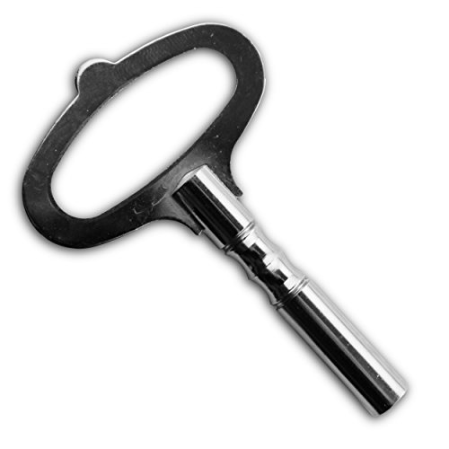 4,75 mm Schlüssel Uhr Aufziehen French Typ Stahl nickelled Schlüssel Großvater Werkzeug von Jewellers Tools