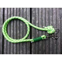 1M Hundeleine Führleine Für Den Hundesport Ohne Handschlaufe Mit Ledertakelung von JewelsNapfgerecht