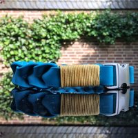 Geflochtenes Biothane Halsband Mit Takelung Und Click-Verschluss von JewelsNapfgerecht
