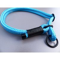 Tauhalsband Zugstopp Hundehalsband Halband Mit Ledertakelung Für Den Hund von JewelsNapfgerecht