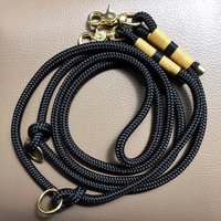 Tauleine Für Den Hund Ppm-Seil Mit Leder Takelung von JewelsNapfgerecht