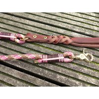 Tauleine Mit Handschlaufe Aus Fettleder Geflochten von JewelsNapfgerecht